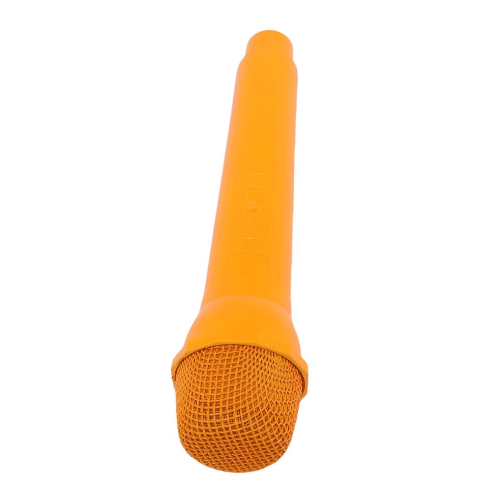 Fake Microphone Prop Simulated Pretend Plastic Microphone Prop for Cosplay Photography Training