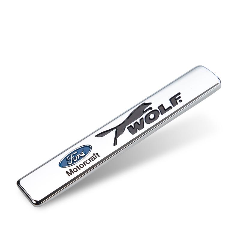 1Pcs Sport VIP h64 Car Metal Emblem Badge Sticker For Ford Focus Fiesta Puma Ranger Kuga MK7 MAX F150