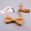 Cotton Bow Tie Set For Men Women Elegant Formal Accessories Gift For Adults