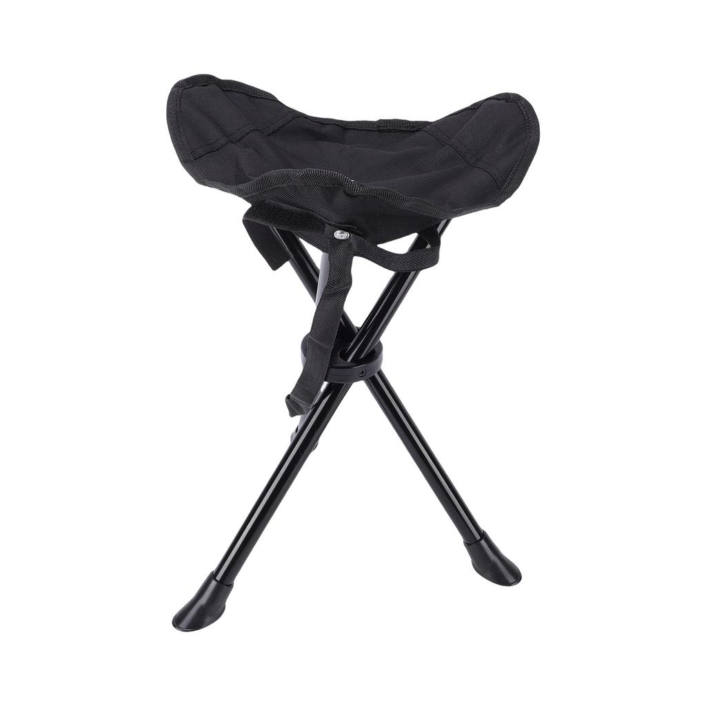 2 Stück Reise faltbarer Campinghocker Outdoor Dreibein Stuhl Tragbarer Partyhocker Angelstühle Sitz für Camp Wandern Strand