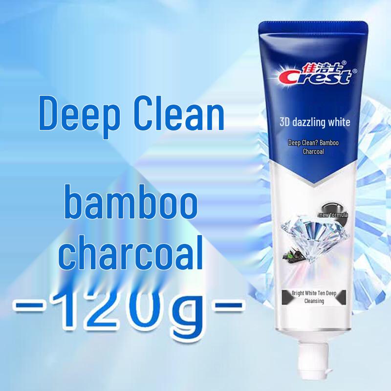 Зубная паста Crest Fresh Breath 3D White с микро-углем