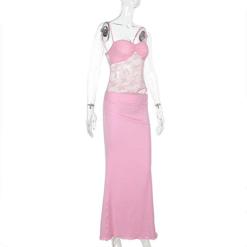 Sexy Off Shoulder Mermaid Maxi Dress Women 2025 Fashion Elegant Strapless Slim Bodycon Evening Party Long Dresses