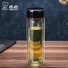 Double-Walled Glass Tea Infuser Bottle