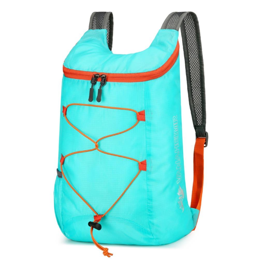 Foldable Sports Backpack Ultra Lightweight High-capacity Camping Backpack Waterproof Nylon Fabric Hiking Daypack