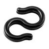 Black S-Hook Clips Hook Shifts Cable Brake Gear Cable Housing Fixing Holder Guide S Style Buckle Clips for Cycling Bike