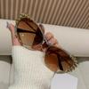 Lunettes de soleil surdimensionnées Y2K à monture vintage sertie de bijoux Diamant Lunettes pour fête costumée Y2K Lunettes de soleil Y2K pour femmes et hommes