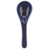 Banko Ware Ginpo Chrysanthemum Design Ceramic Spoon (Small), Set of 2, Lapis Lazuli Glaze, Approximately 15cm Long, Made in Japan, 96021-2