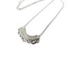 Les Trésors De Lily [N7687] - Silver Necklace 'Sissi' Silver White (rhodium Plated)