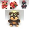 Rozkošná plyšová hračka Fnaf Five Nights At Freddy's, plyšák, medvěd, Foxy, sběratelský dárek