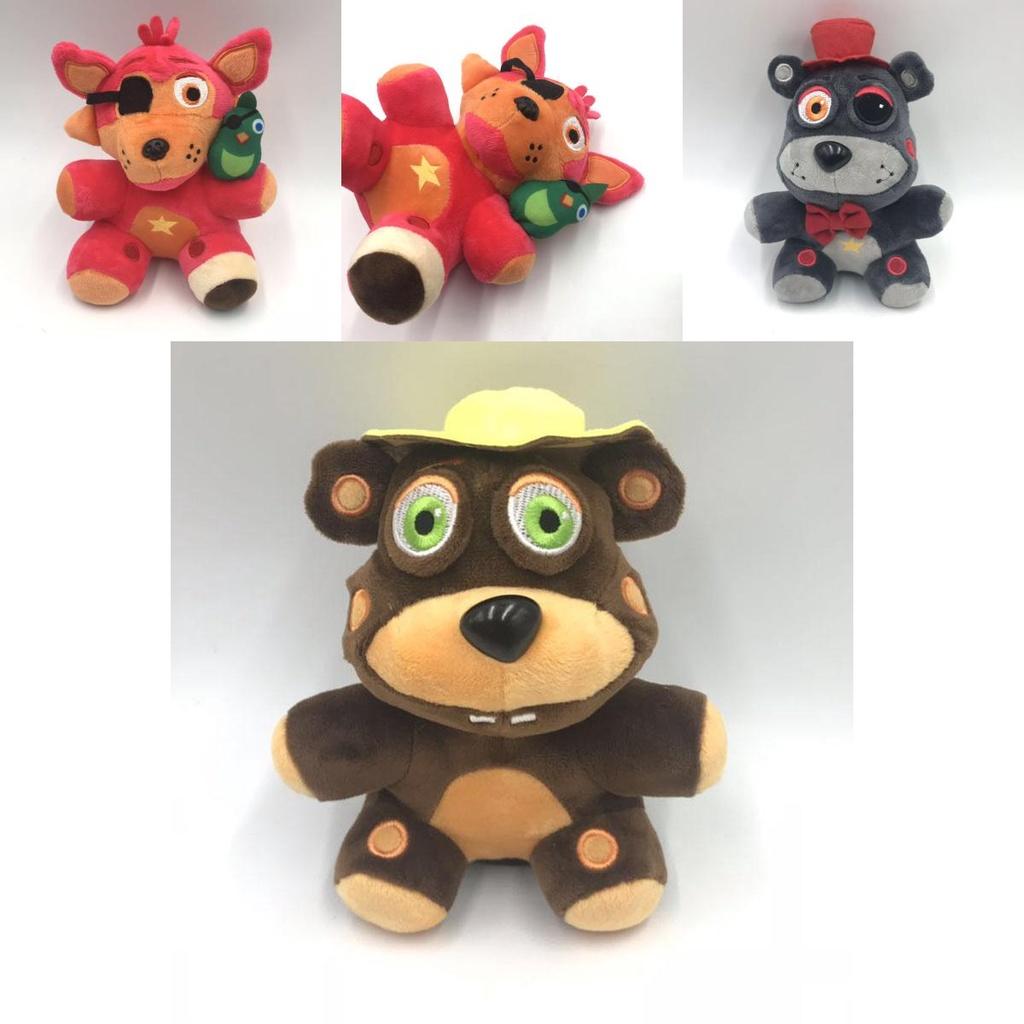 Rozkošná plyšová hračka Fnaf Five Nights At Freddy's, plyšák, medvěd, Foxy, sběratelský dárek