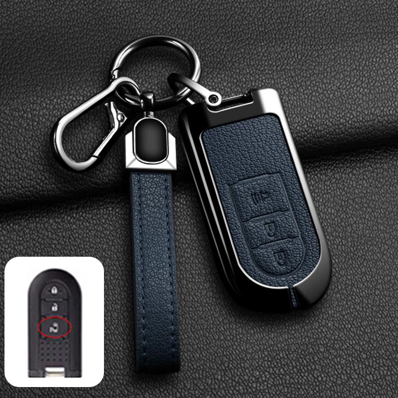 Styling Mouldings Zinc Alloy Car Key Case Cover Holder For Toyota Rush Passo Pixis Joy Epoch Daihatsu Tanto LA600S Moovecanvas L