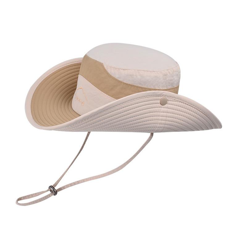 Nylon Sun Protection Sun Hat With Large Brim For Outdoor Activities