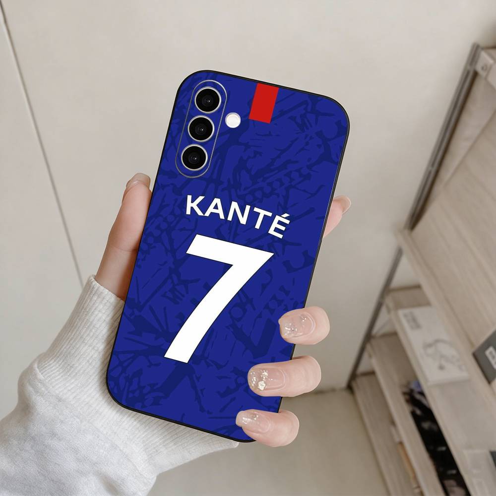 Engolo Kante Phone Case For Samsung Galaxy A73,A72,A71,A70,A53,A52,A51,Others Soft Black Cover