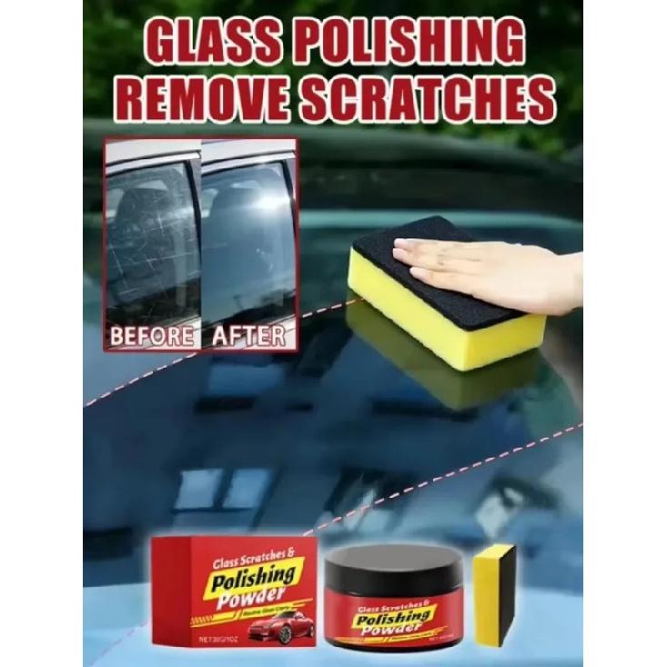 lyp58   Glass Polishing Powder For Car Glass Scratch Repair Suitable For All Scratches Car Window Polishing F//*-5*
