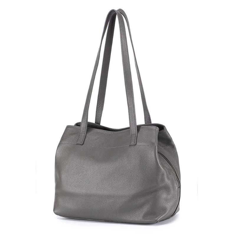 New First-layer Cowhide Versatile Tote Bag Large-capacity Simple Commuter Shoulder Bag Genuine Leather Fashion Portable Women's Bag