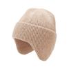 Velvet Lining Beanie Cap Bonnet Winter Hat Outdoor Earflap Cap  for Men Women