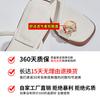 Toe Slippers 2026 Summer Casual Half Slippers Square Head Low Heel Cool Slippers Fashion Shoes Tide
