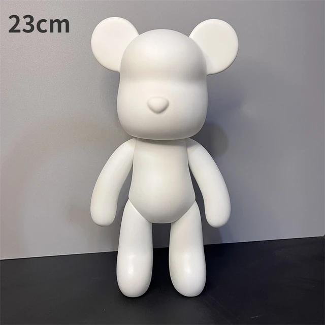 

DIY Скульптура Ведмедика з Рідиною Ручної Роботи Лялька-Орnaments Bearbrick Ведмедик з Графіті Насильницький Батько-Дитина Іграшка Подарунок Декорація для Дому