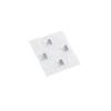 Repair Parts for  One Controller D Pad Button Metal Dome Conductive Film Sticker Replacement Accessory