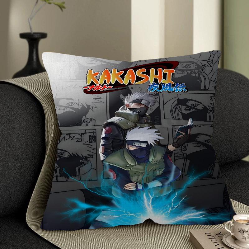 Hatake Kakashi Kuddfodral Tecknad Gåva Kuddfodral Sovrum Hem Soffa Stol Säte Dekor Kuddfodral