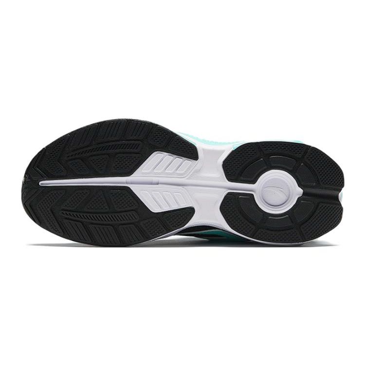 Anta Kids Non-Slip Shock Absorbing Wear-Resistant Mid-Top Running Shoes Fluorescent Water Green Kids Running Shoes 312345505H-5