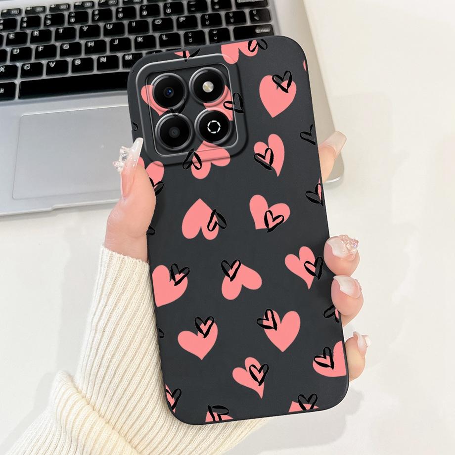 Case For Huawei Honor X6a X6b X6a Plus Phone Case For Honor X6 X6s 4G Soft Silicone Funda Women Fashion Flower Printed Cover