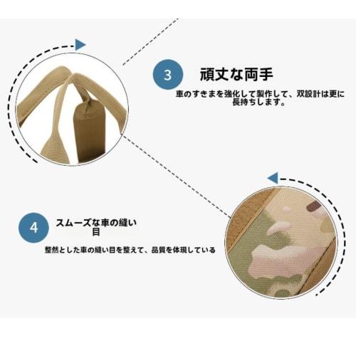 YAKINO Camping Soft Container Storage Box, Gear Box, Toolbox, 36L/60L Trunk Storage, Large Capacity, Car Storage for Solo Use, Waterproof Bottom, Divi