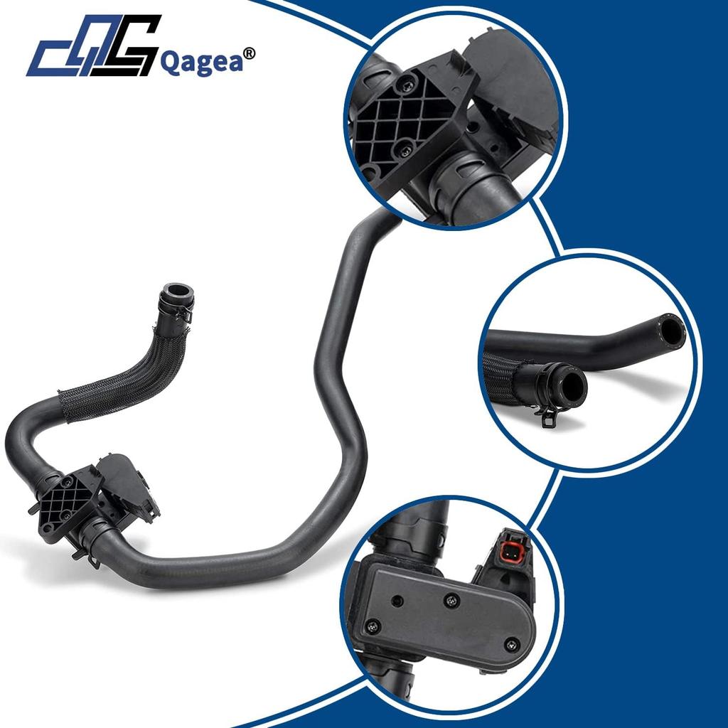 Heater Unit Inlet Hose Tube Pipe Control Valve Assembly Compatible With 2004-2015 Nissan Armada 2006-2010 Infiniti QX56 5.6L Replaces 92400-ZW10A