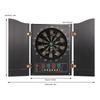 Electronic Dart Board Machine for 16 Players, 27 Games 243 Modes with LED Display & Voice Prompt, Soft Tip Darts