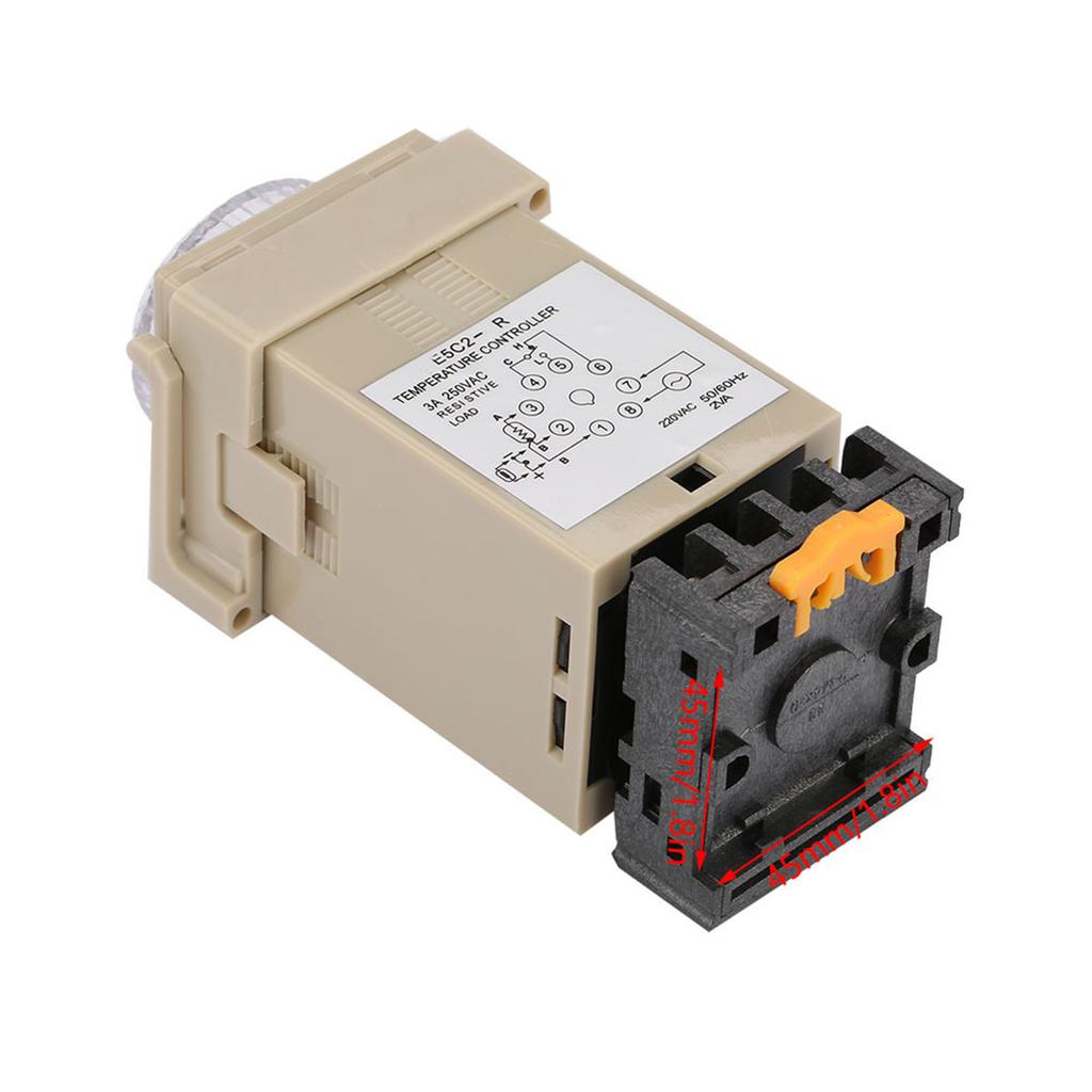 Integrated Temperature Controller Mechanical Temperature Controller Temp Controller for High and Low Voltage  gear