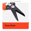 Stainless Steel Blade Tree Branch Repair Shear PVC Handle Clipper Gardens Blackening Pruning Scissor Hand Tools for Gardening