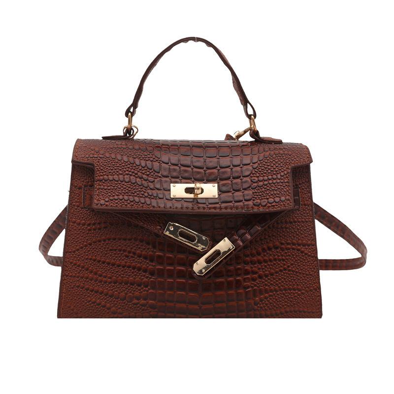 2025 New Personalized Casual Fashion Women's Small Square Bag Winter Oblique Span Bag Niche Foreign Style Shoulder Handbag