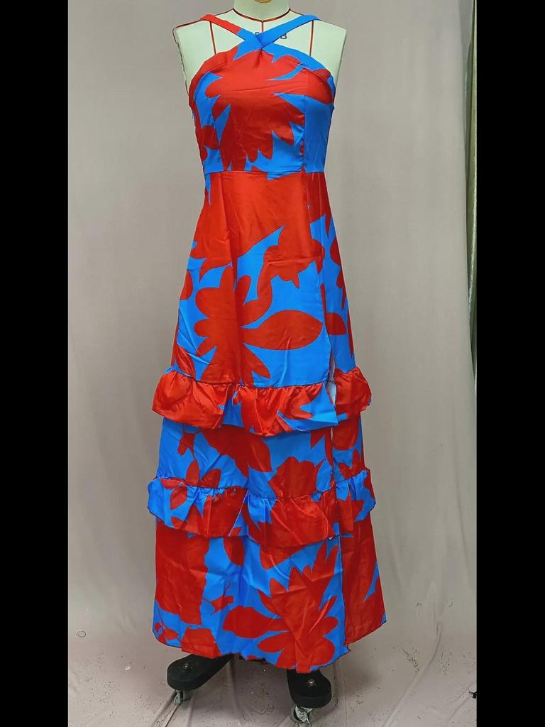 2025 Bohemian V-Neck Sleeveless Summer Dress