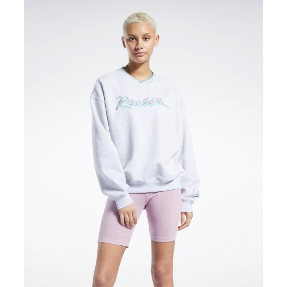 

Reebok Cl Energy Q3 Sweatshirt Gray Hk4938 XXS