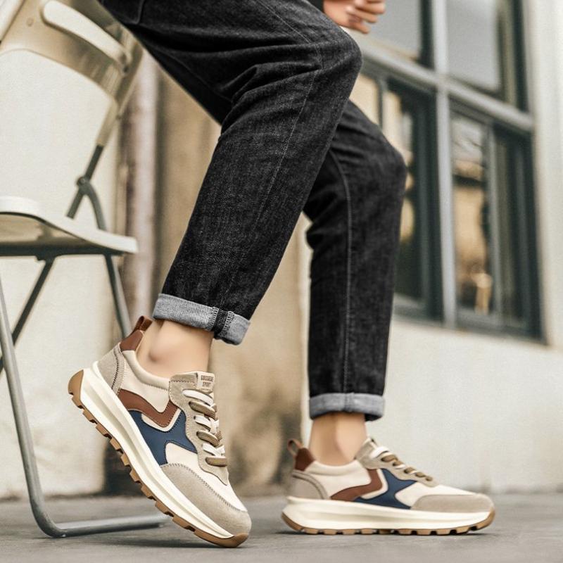 Herrenschuhe Sneakers Herrentennis Luxusschuhe Herren Casual Trainer Race Atmungsaktive modische Halbschuhe Laufschuhe für Männer