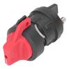 Battery Disconnect Switch Rotary Knob Type Power Cut 12V 300A Anticreep for Boat Car RV Yacht