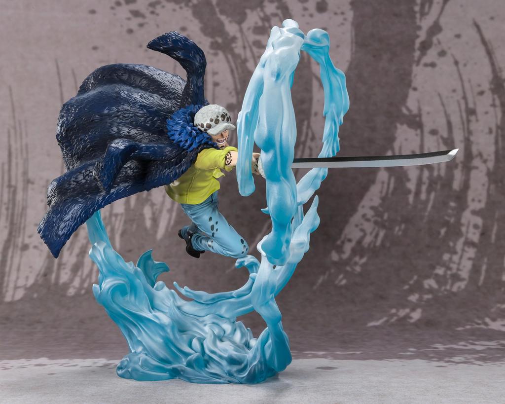 TAMASHII NATIONS Figuarts ZERO ONE PIECE Fierce Trafalgar Law Three Captains Onigashima Monster Battle 240mm Complete Figure BAS63240 [Super Battle] -