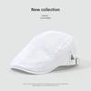 Forward hat female spring and autumn fashion personality anti-wearing beret Korean version newsboy hat