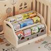 Étagère de sol pour livres et organisateur de jouets pour enfants pour la maison
