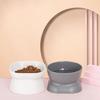 Raised Cats Food Bowls Plastic Cats Dish for Food or Water Tilted Feeding
