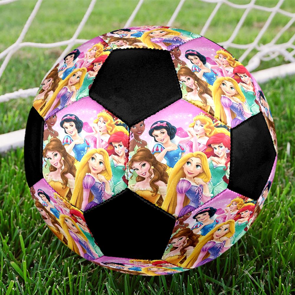 Princess Theme Size 5 Soccer Ball, Suitable for Both Indoor and Outdoor Matches, a Gift Suitable for Everyone.