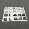 3d ABS Chrome GLA 45 GLA45 Logo Letters Car Trunk Emblem Badge Sticker For Mercedes Benz GLA45 AMG W156 X156 H547 Accessories MZ5 