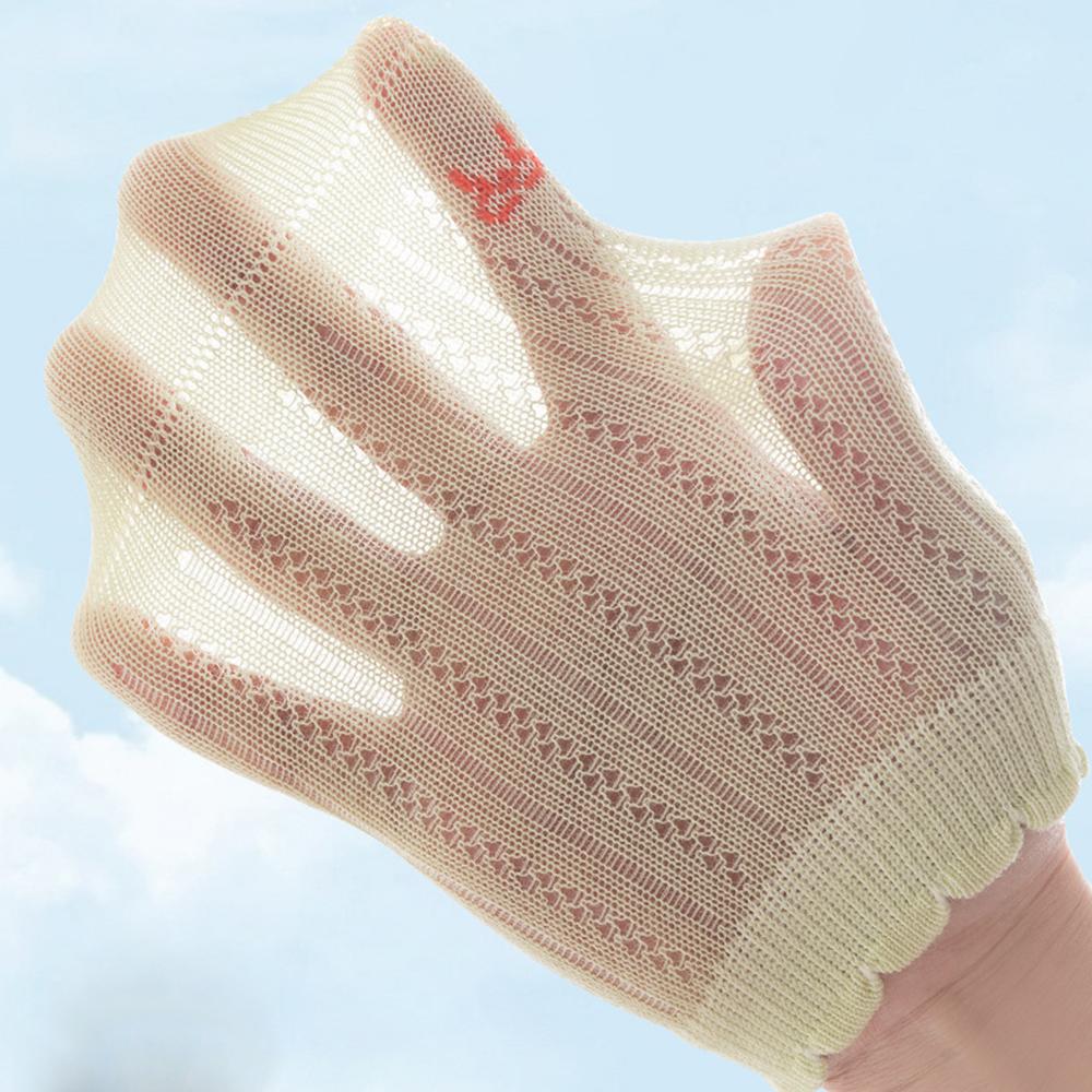 5 Pairs Baby Mesh Socks Summer Thin Combed Cotton Mid Calf Socks Toddler Socks Unisex Kids Socks for 0-8 Years Old