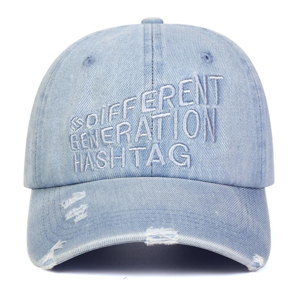 Unisex Different Letter Embroidery Baseball Caps Spring Autumn Outdoor Adjustable Casual Hats Sunscreen Hat Sports Cap