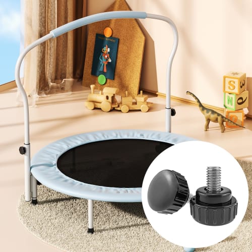 M4 10mm Screws, Audio Fan Handles, Screws, Bolts, Clamps, Knobs (10-Piece Set), Screw-On Metal and Plastic