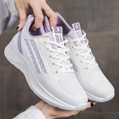 Shoes Women's Spring New Women's Shoes Shoes Mesh Breathable Sports Shoes Soft Sole Comfortable Casual Running Shoes