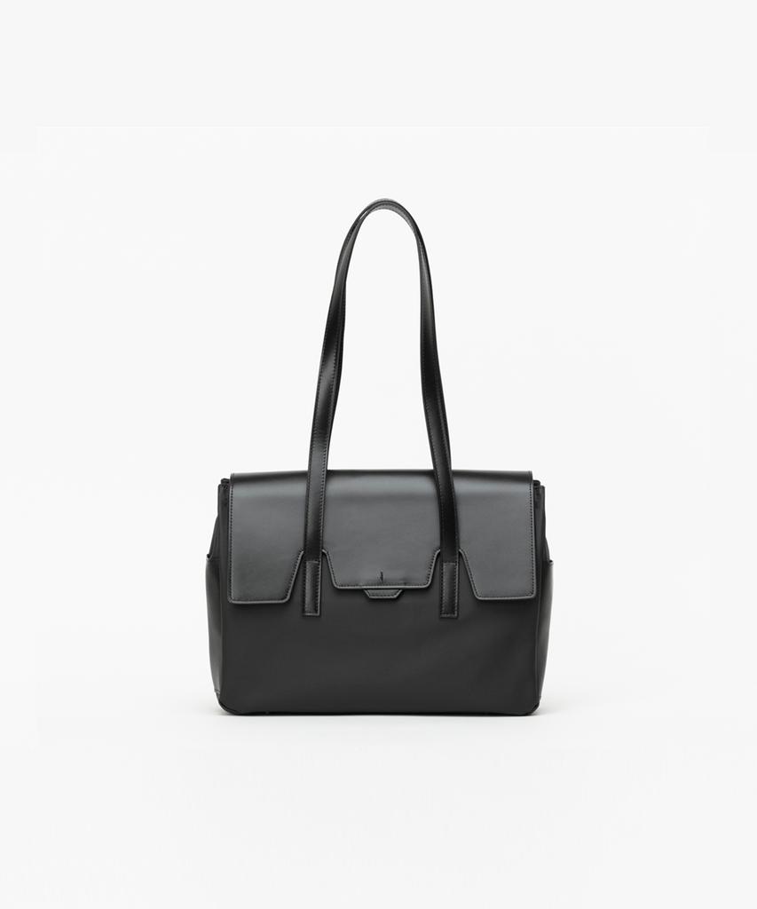Bedford11Th Polygon Medium Flap Shoulder Bag New [Black]