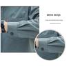 ROMON Men's Long Sleeve Casual Work Shirt
