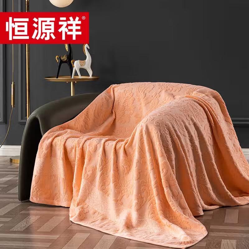 

Hengyuanxiang TSB2055 100% Cotton European Floral Towel Blanket