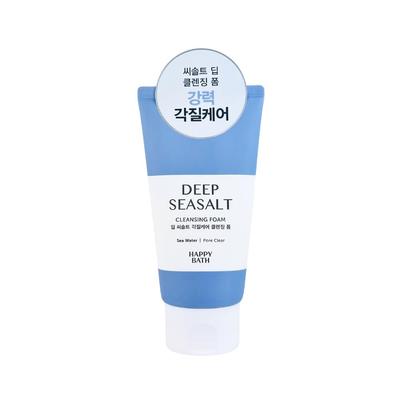 Deep Seasalt, weißer Ton, Teatre Akne-Reinigungsschaum 150 g (Porenreinigung, Peeling, Aknepflege)